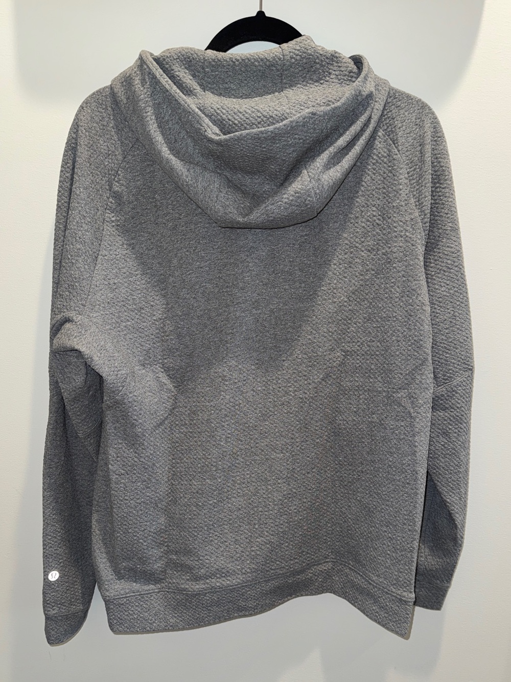 lululemon athletica Men's Gray Zip-Up Hooded Sweater